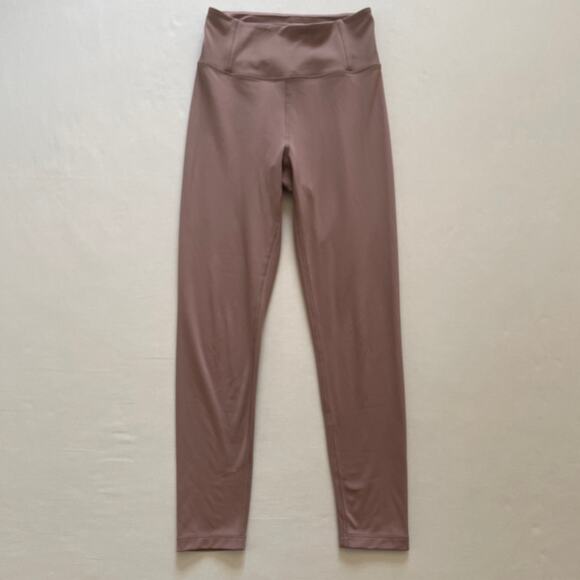 Girlfriend Collective Leggings Womens Small Tan Activewear Workout Yoga Gym - Picture 1 of 6